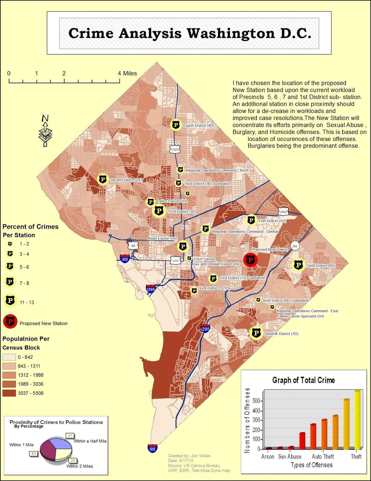 ਵਾਸ਼ਿੰਗਟਨ ਡੀ. ਸੀ. gis ਨਕਸ਼ਾ