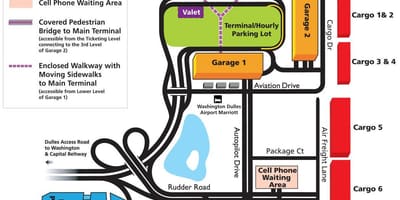 ਨਕਸ਼ਾ ਦੇ dulles airport ਖੇਤਰ